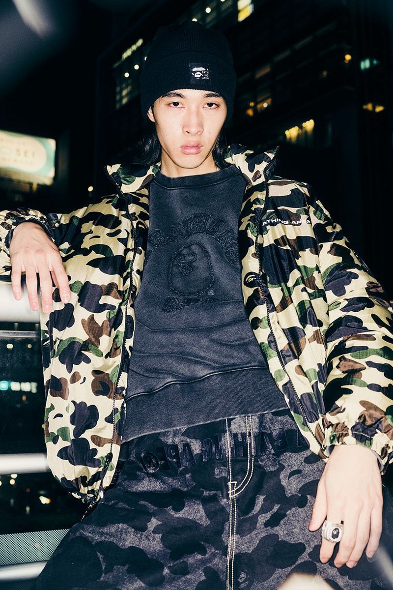 BAPE "Step into the Night" CAMO Collection BAPE STA ICON Sneaker Release Info 
