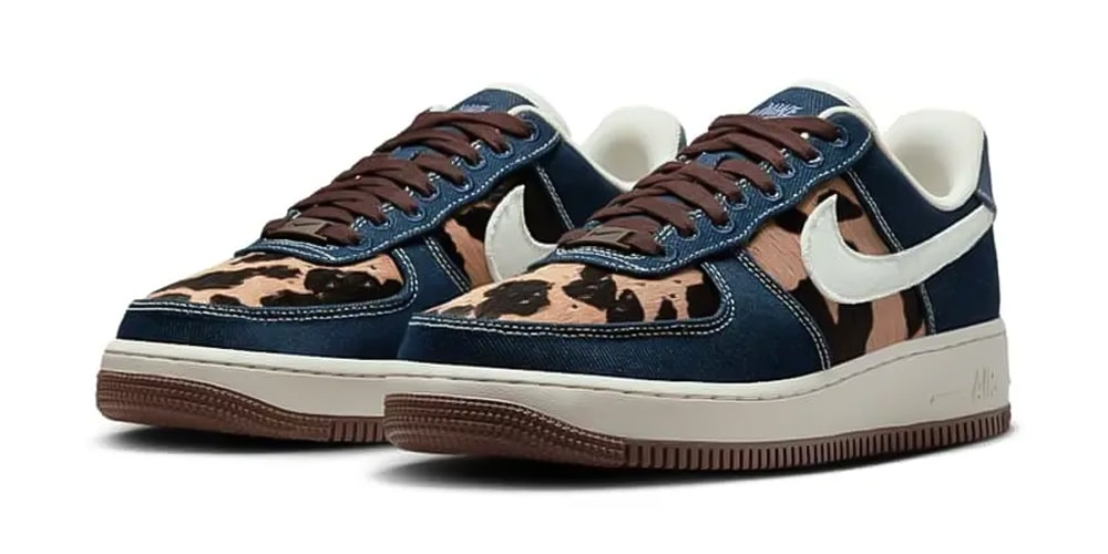 Official Look at the Nike Air Force 1 Low "Cheetah/Blue Denim"