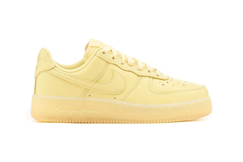 NOCTA x Nike Air Force 1 Low “Certified Lover Boy”, NOCTA x Nike Air Force 1 Low “Love You Forever” CZ8065-101 CZ8065-800 Release Info