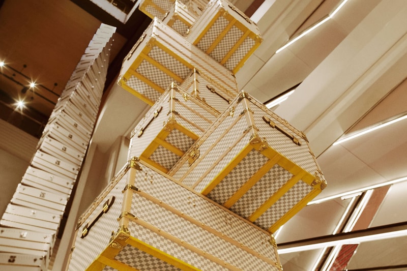Louis Vuitton's New 57th Street NYC Store OMA Shohei Shigematsu Installation Info 