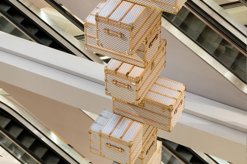 Louis Vuitton's New 57th Street NYC Store OMA Shohei Shigematsu Installation Info 