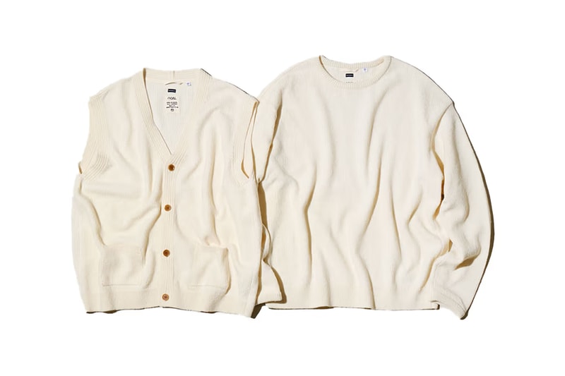 nanamica KODENSHI Wool Sweater Vest Heat Regulating