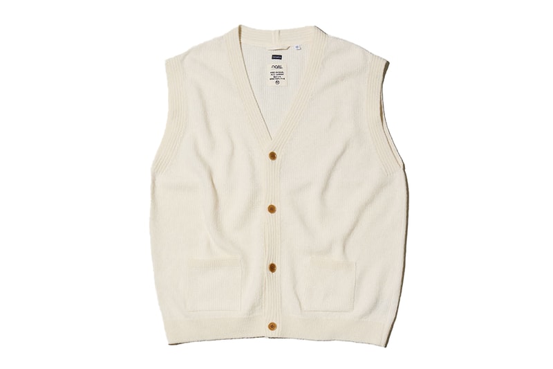 nanamica KODENSHI Wool Sweater Vest Heat Regulating