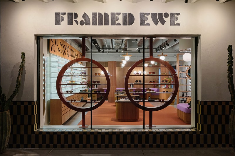 Adi Goodrich Redesign Framed Ewe Phoenix flagship store interior design Info