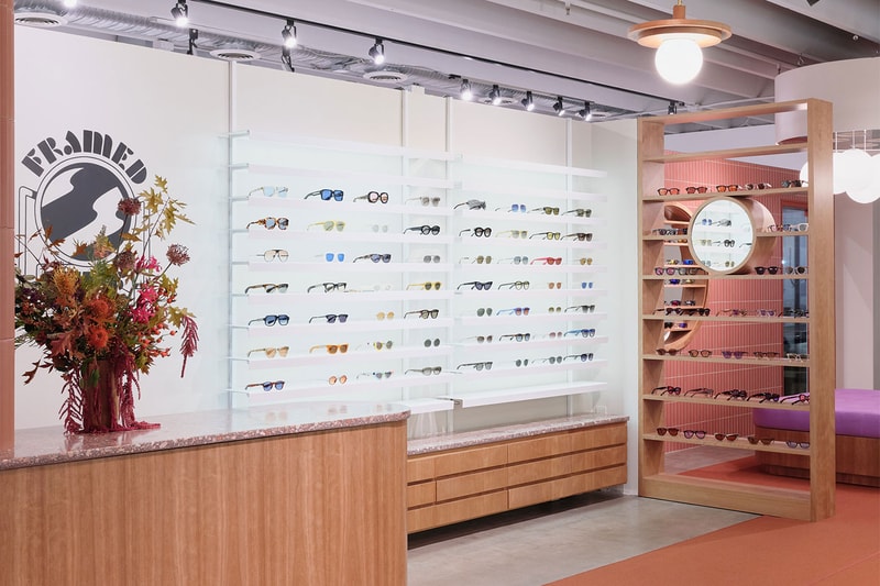 Adi Goodrich Redesign Framed Ewe Phoenix flagship store interior design Info