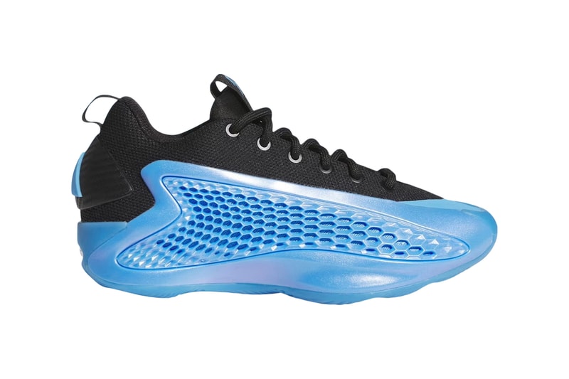 Official Look at the adidas AE 1 Low "Blue Burst" JI4070 Blue Burst/Core Black-Blue Burst anthony edwards minnesota timberwolves nba basketball shoes 