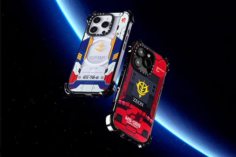 Информация о сотрудничестве CASETiFY x Gundam Tech Accessories