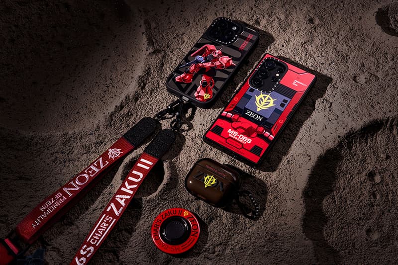 Информация о сотрудничестве CASETiFY x Gundam Tech Accessories