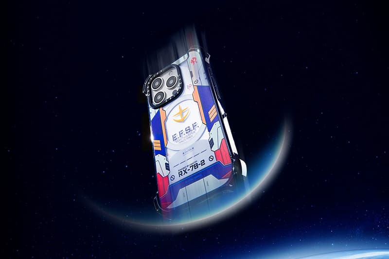 Информация о сотрудничестве CASETiFY x Gundam Tech Accessories