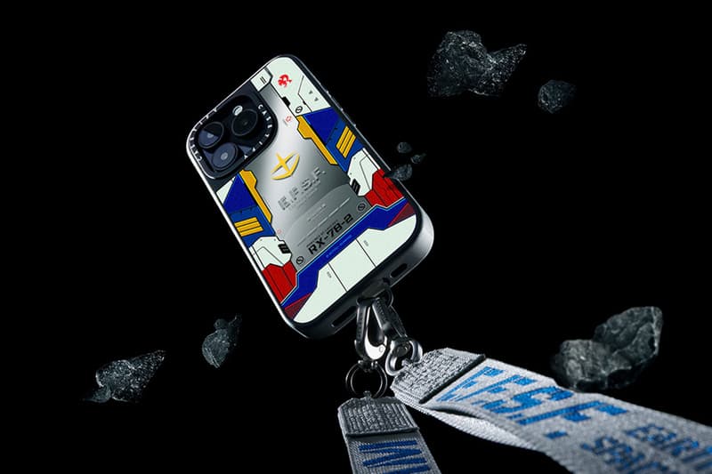 Информация о сотрудничестве CASETiFY x Gundam Tech Accessories