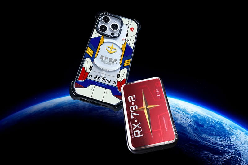 Информация о сотрудничестве CASETiFY x Gundam Tech Accessories