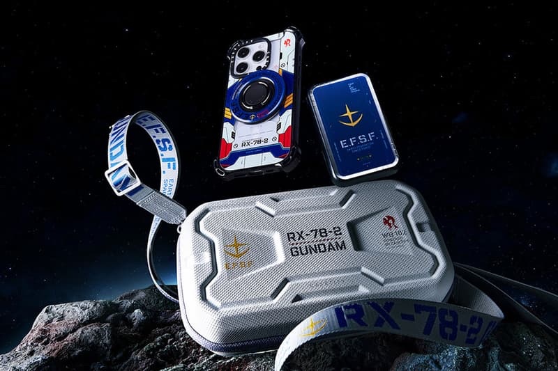 Информация о сотрудничестве CASETiFY x Gundam Tech Accessories
