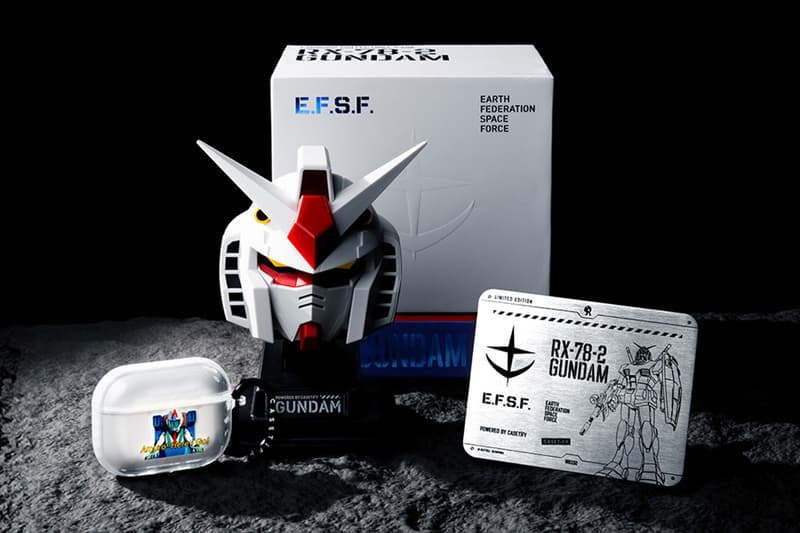Информация о сотрудничестве CASETiFY x Gundam Tech Accessories