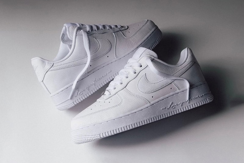 Drake's NOCTA x Nike Air Force 1 Low "Certified Lover Boy" Gets Re-Release Date restock 2024 december holiday white white the boy 6god canadian toronto rapper