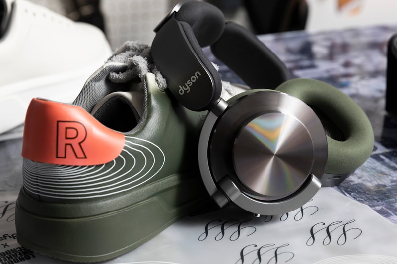 dyson ontrac atelier london covent garden sneaker school customization headphones footwear pop-up workshop december 2024 neal street 