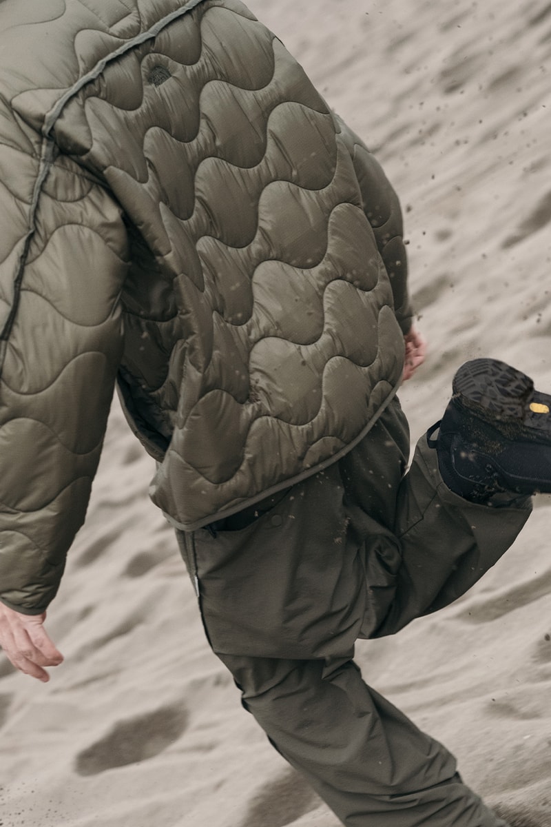 INVINCIBLE and The North Face Team Up for Exclusive "Icon Modify" Capsule tnf fall winter 2024 three jacket styles inspired by dynamic movement flow collaboration