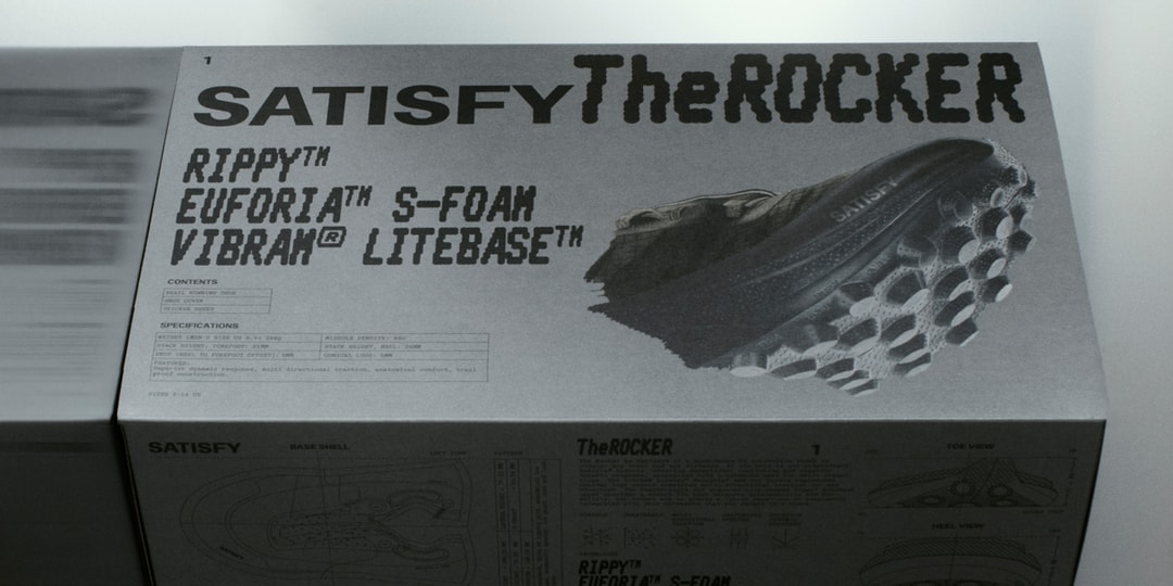 SATISFY Announces TheROCKER, Its First In-House Sneaker