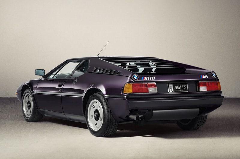 Ronnie Fieg KITH x BMW 1981 M1 E26 Release Info