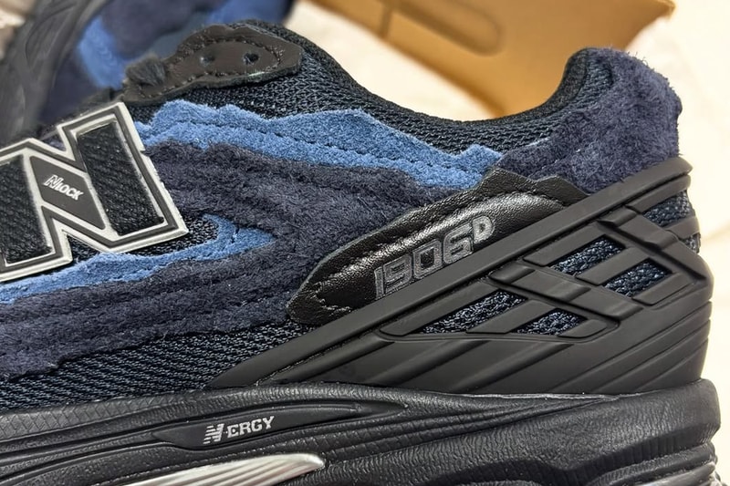 atmos x New Balance 1906D “Deep Sea” M1906DAR Release Info december 2024 nb protection pack monochromatic shades of blue