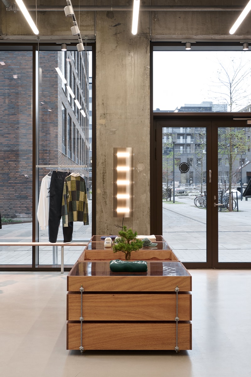 Frederik Gustav Palmes Center Court Copenhagen Carlsberg Byen Interior Design Hybrid store space
