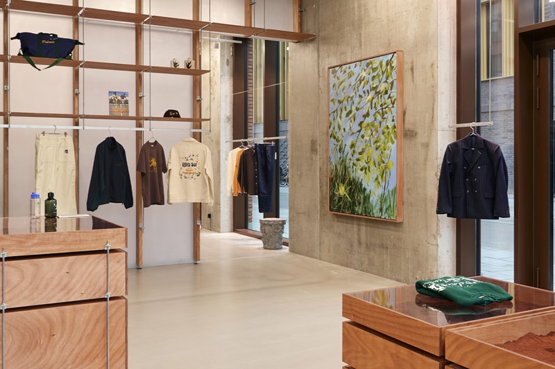 Frederik Gustav Palmes Center Court Copenhagen Carlsberg Byen Interior Design Hybrid store space