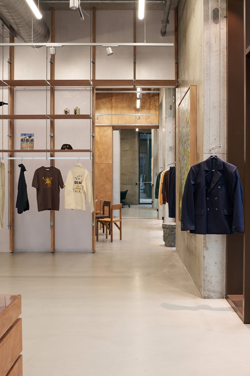 Frederik Gustav Palmes Center Court Copenhagen Carlsberg Byen Interior Design Hybrid store space
