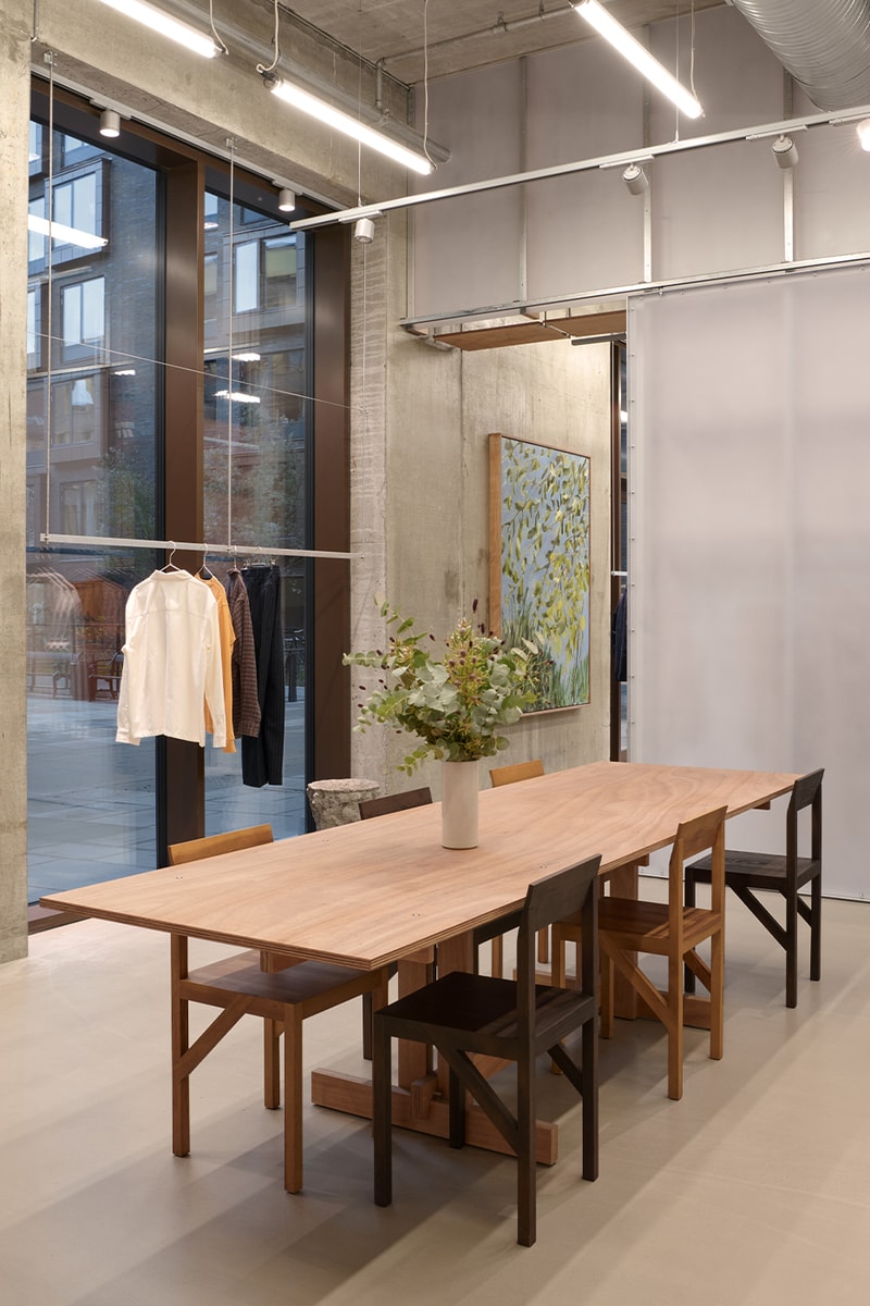 Frederik Gustav Palmes Center Court Copenhagen Carlsberg Byen Interior Design Hybrid store space