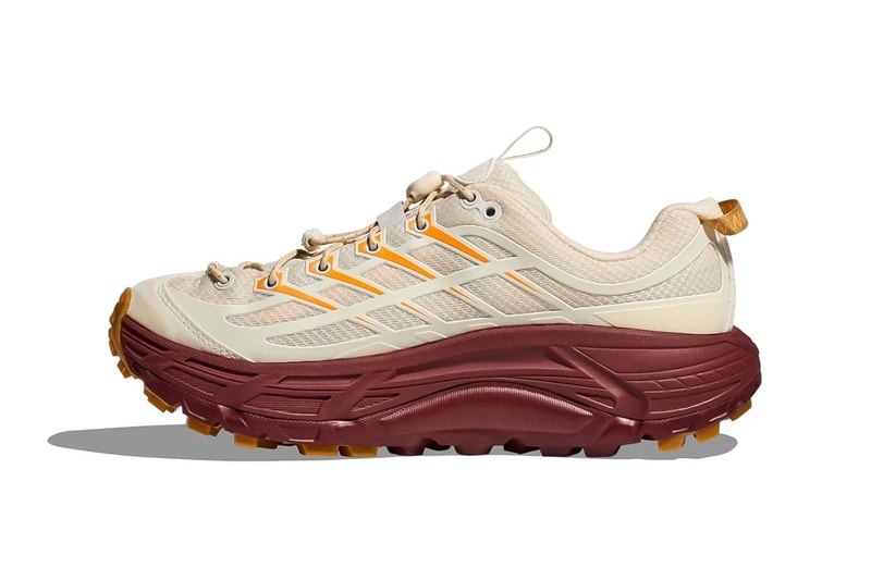 HOKA Mafate THREE2 “Vanilla/Varsity Burgundy” 1141572-VVR Release Info