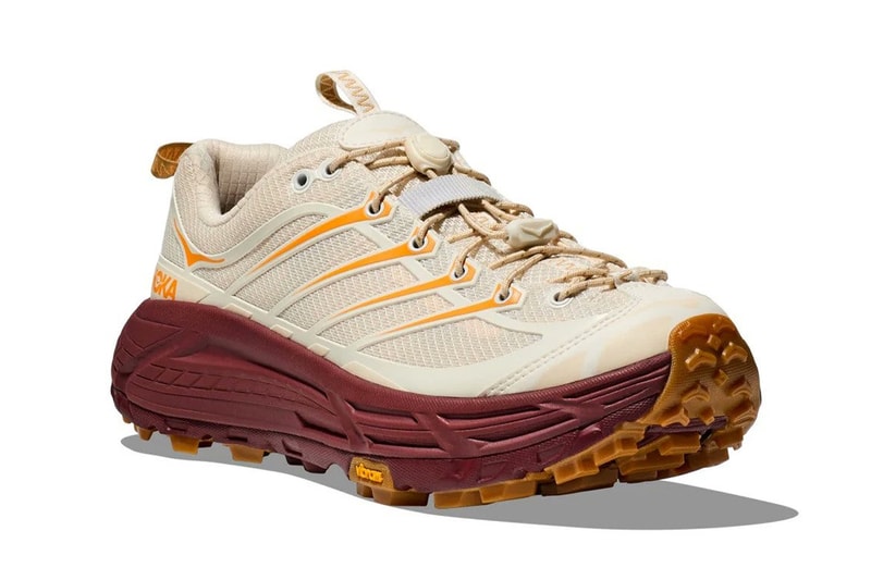 HOKA Mafate THREE2 “Vanilla/Varsity Burgundy” 1141572-VVR Release Info