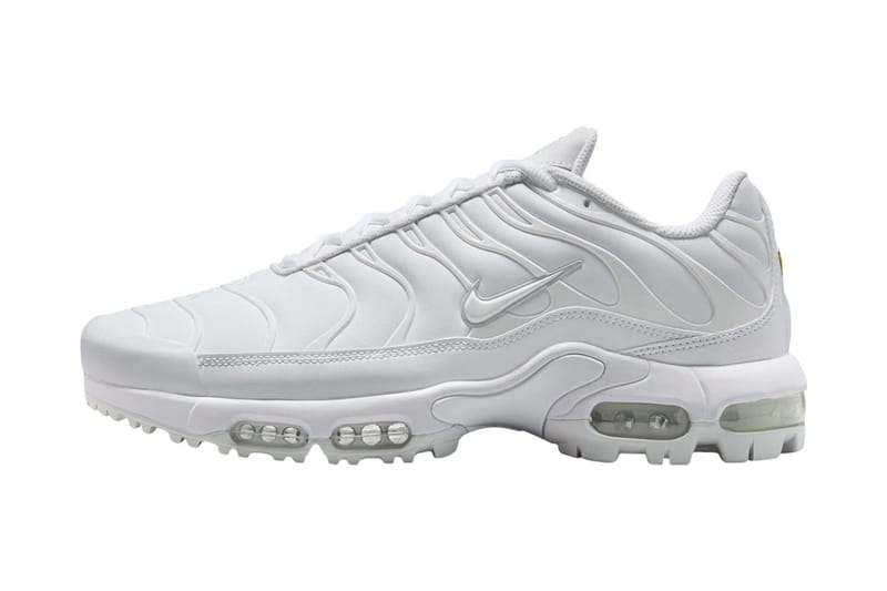 Поверхности для гольфа Nike Air Max Plus цвета «Тройной белый»