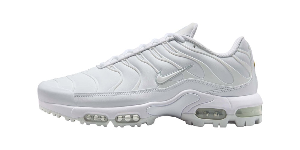 Nike Air Max Plus Golf Surfaces in “Triple White”