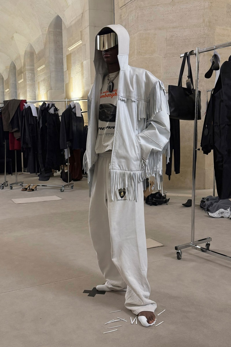 Balenciaga Fall 2025 Collection Information Release Lamborghini 