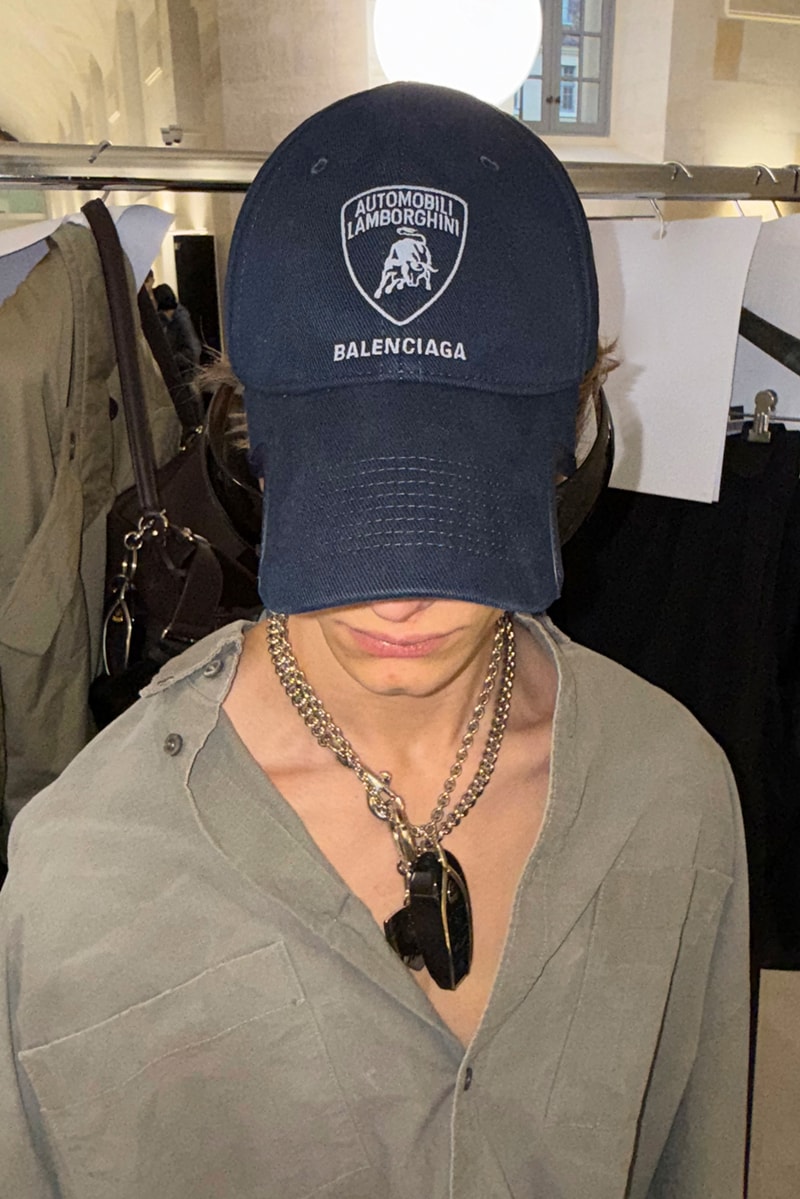 Balenciaga Fall 2025 Collection Information Release Lamborghini 