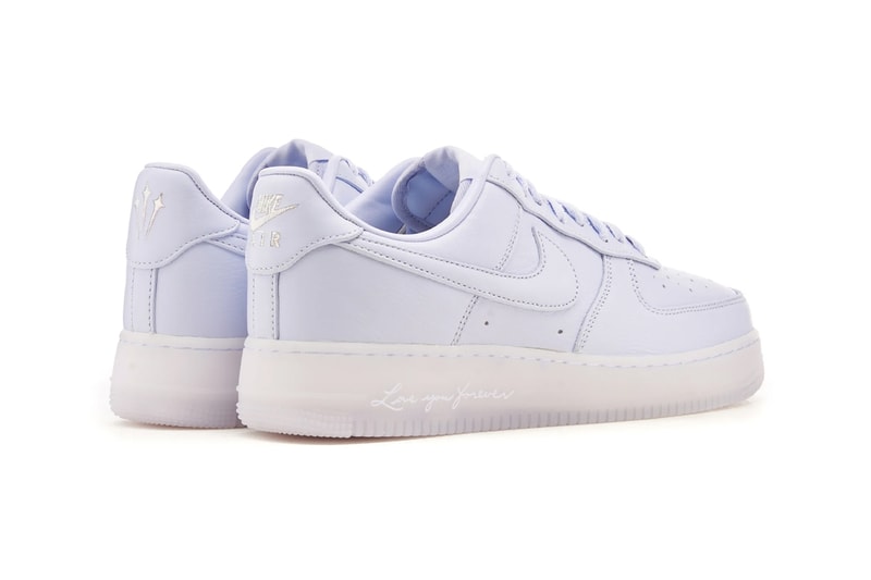 NOCTA x Nike Air Force 1 Low "Certified Lover Boy" Palest Purple/Cobalt Tint-Metallic Silver CZ8065-500 december 2024 the boy toronto canadian