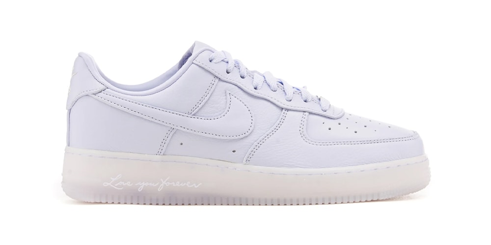 Drake's NOCTA x Nike Air Force 1 Low "Certified Lover Boy" Drops in Palest Purple
