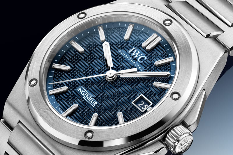 IWC Readies the Ingenieur Automatic 40 With a Blue Dial