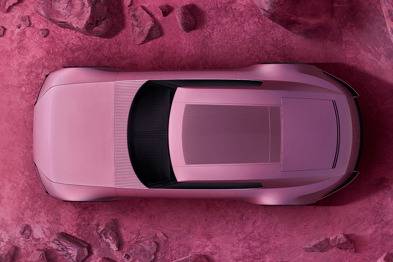 jaguar type 00 electric concept car announcement new logo information  details revealed  miami art basel