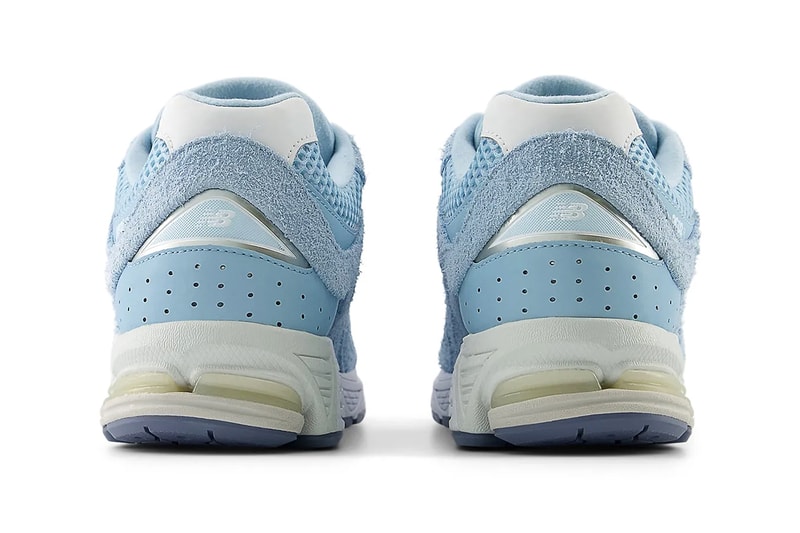 New Balance 2002R "Bright Sky" Bright Sky/Chrome Blue-White M2002RBU nb shoes suede mesh leather 