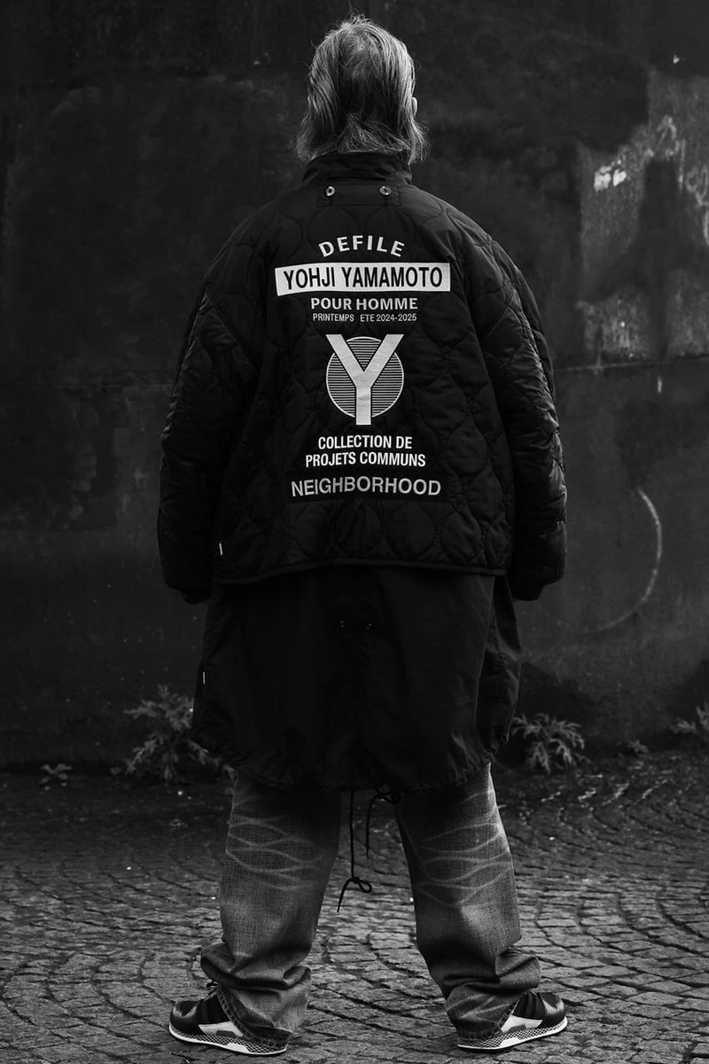Yohji Yamamoto POUR HOMME x NEIGHBORHOOD Deliver Third Collaboration release info drop price