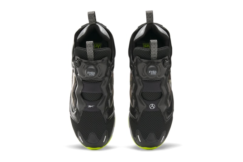 Aries x Reebok Instapump Fury 94 Collection  “Metallic Silver” “Classic Black” RMIA04SC99LEA0057220 RMIA04SC99LEA0011014 Release Info