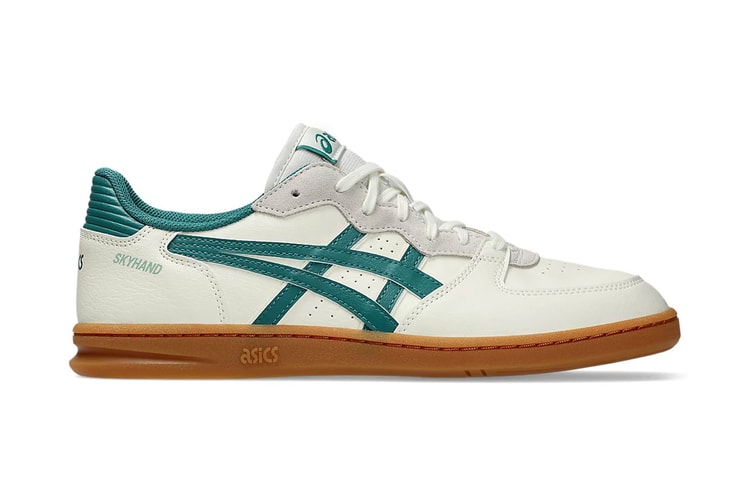 ASICS Skyhand OG Surfaces in Another Retro-Inspired “Cream/Rainy Lake”
