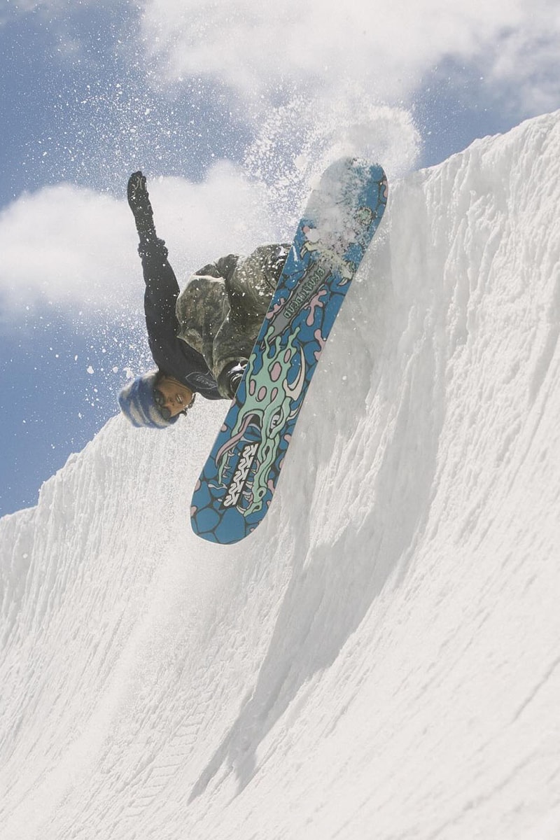 Brain Dead Hits the Slopes With K2 Snowboarding Skis Revolver ski mountain winter cold boots release info price california kyle ng 