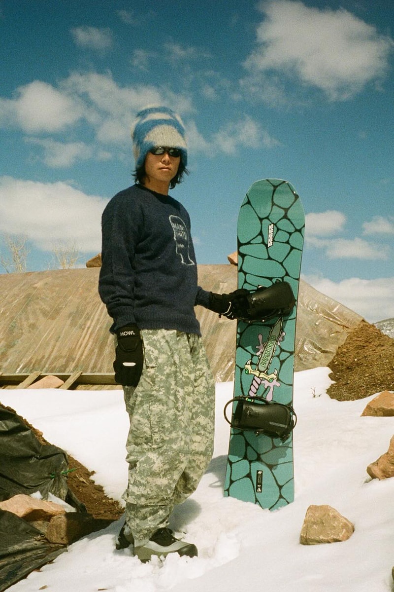 Brain Dead Hits the Slopes With K2 Snowboarding Skis Revolver ski mountain winter cold boots release info price california kyle ng 