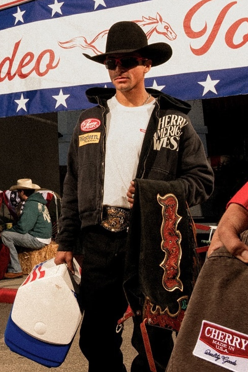 Cherry Los Angeles Saddles Up for Holiday 2024 collection lookbook release info la california apparel the rodeo forum western workwear 