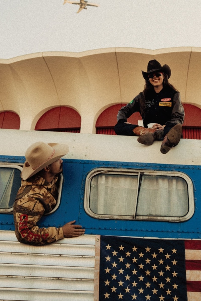 Cherry Los Angeles Saddles Up for Holiday 2024 collection lookbook release info la california apparel the rodeo forum western workwear 