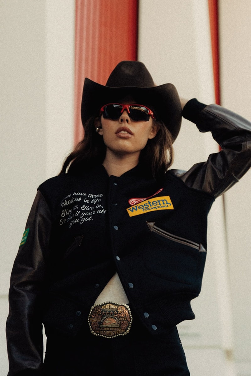 Cherry Los Angeles Saddles Up for Holiday 2024 collection lookbook release info la california apparel the rodeo forum western workwear 