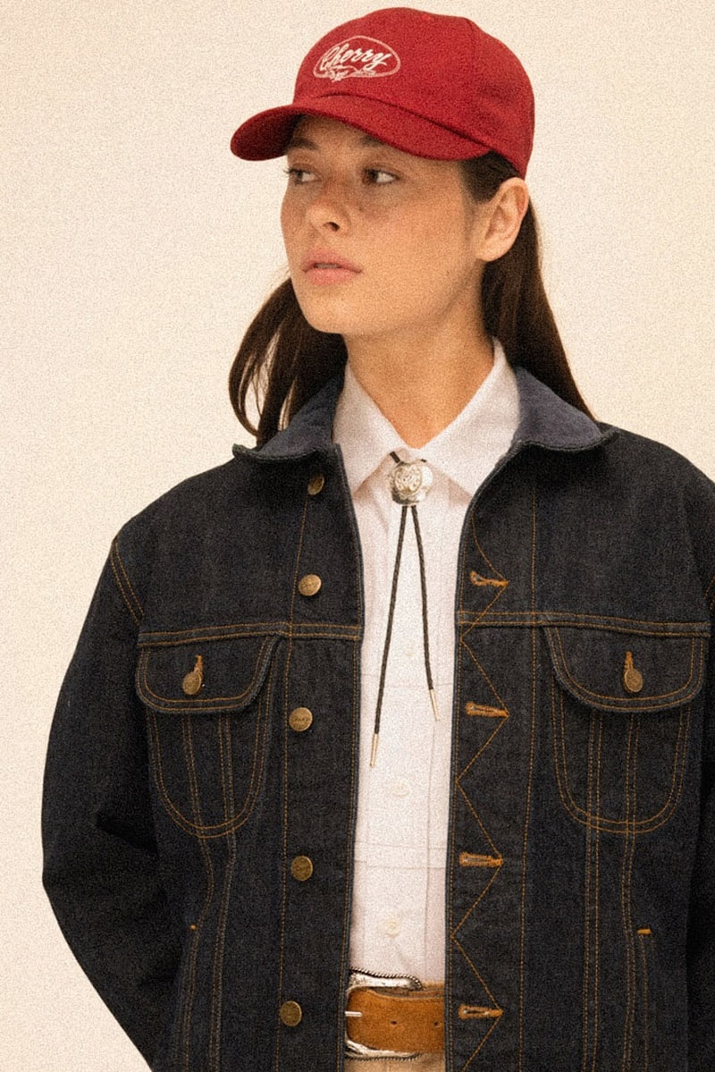 Cherry Los Angeles Saddles Up for Holiday 2024 collection lookbook release info la california apparel the rodeo forum western workwear 