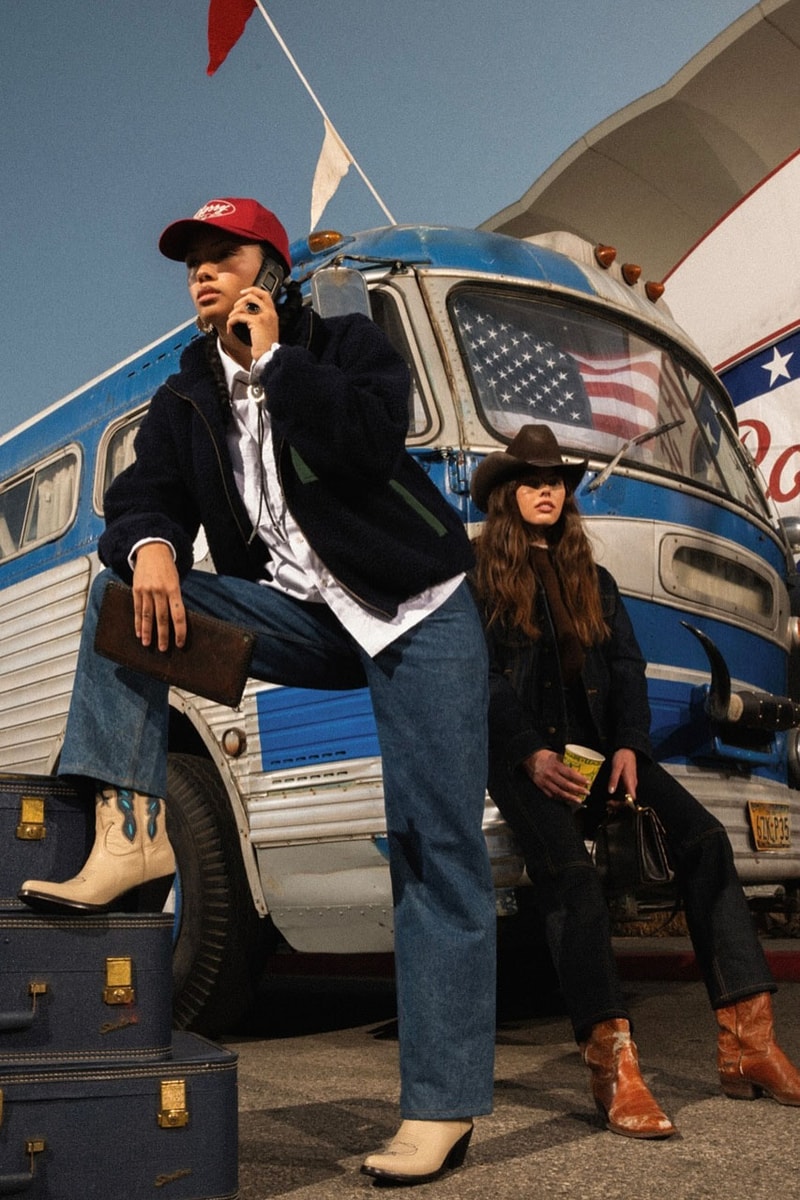 Cherry Los Angeles Saddles Up for Holiday 2024 collection lookbook release info la california apparel the rodeo forum western workwear 