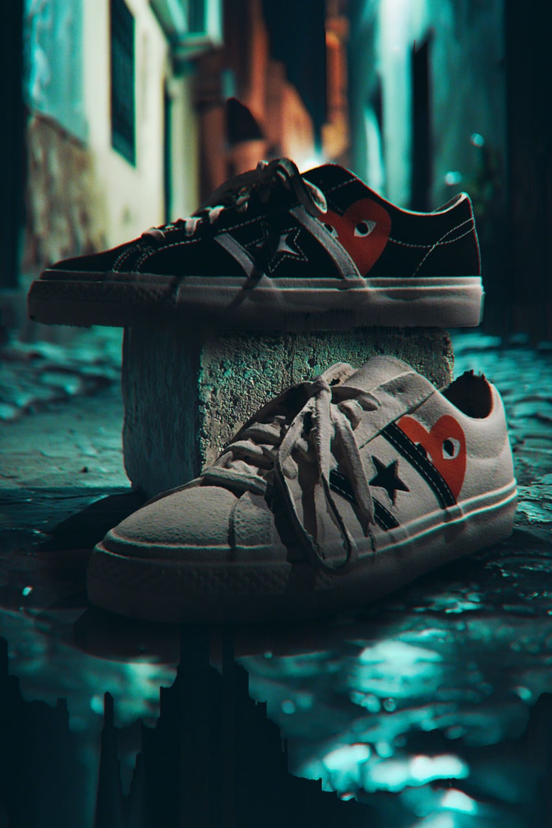 Alexis Sablone Leads PLAY Comme des Garçons x Converse One Star Academy Pro Reveal release info drop dover street market cons rider harmony korine edglrd