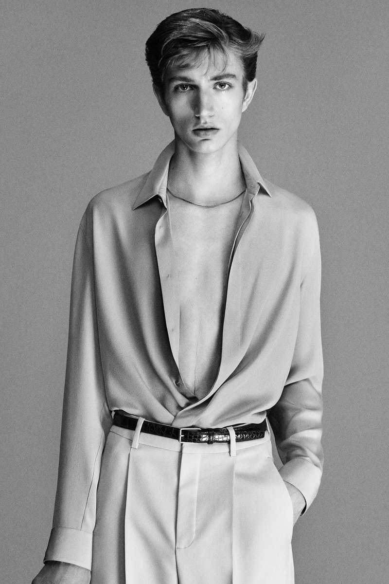 Saint Laurent Spring/Summer 2025 Menswear Collection Anthony Vaccarello Lookbook